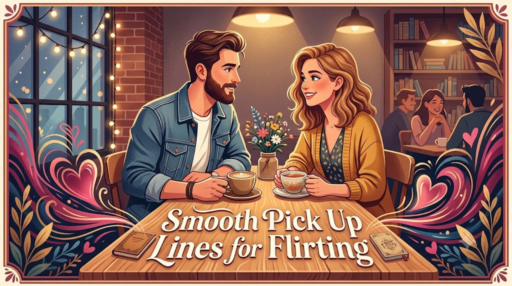 Smooth Pick Up Lines for Flirting