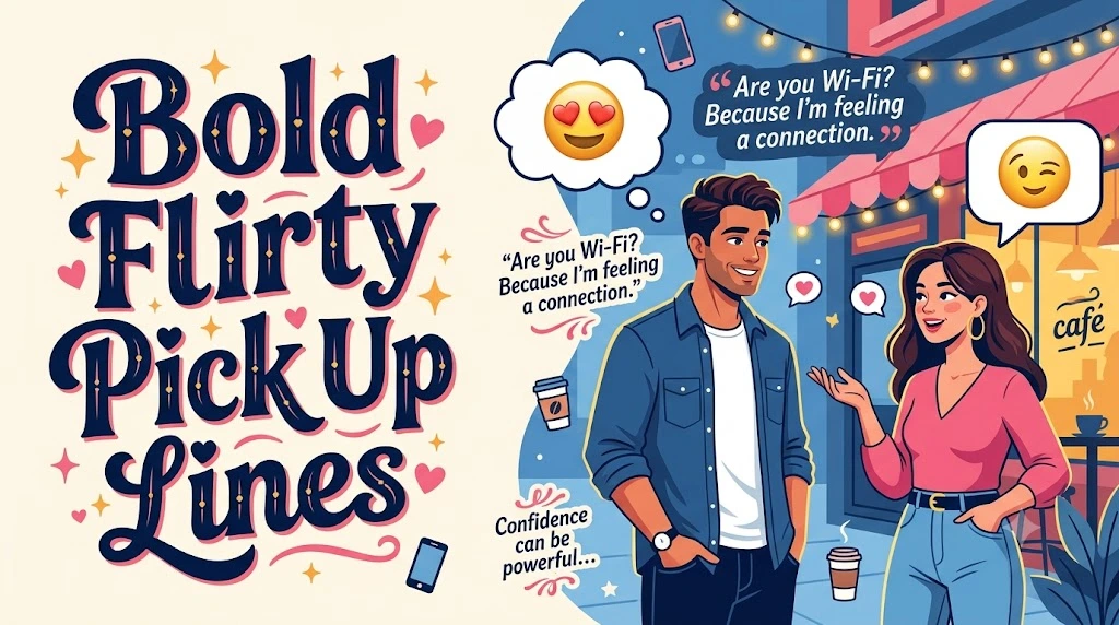 Bold Flirty Pick Up Lines