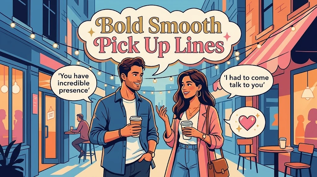 Bold Smooth Pick Up Lines