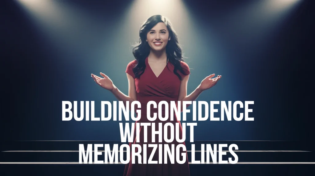 Building Confidence Without Memorizing Lines