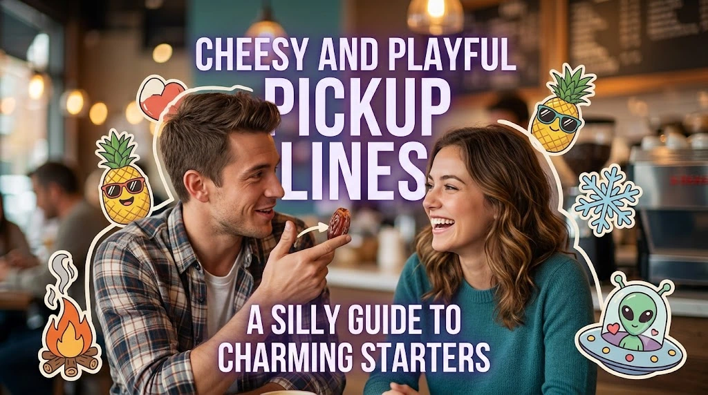 Cheesy and Playful Pickup Lines