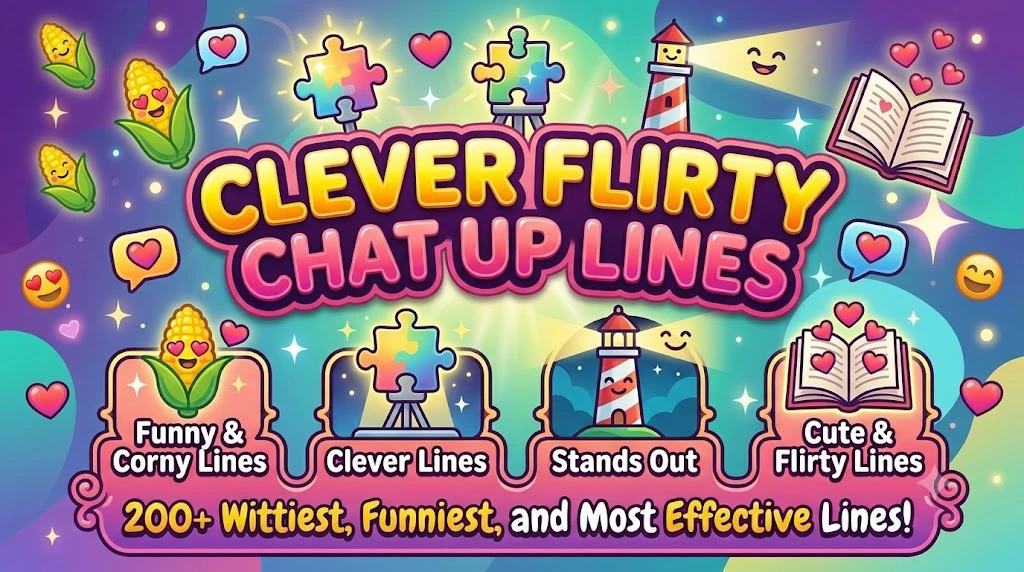 Clever Flirty Chat Up Lines