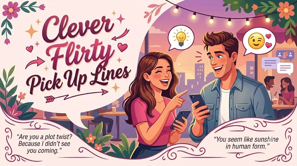 Clever Flirty Pick Up Lines