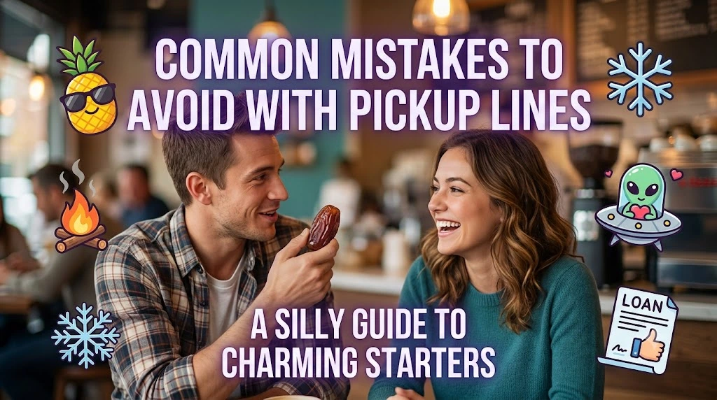 Common Mistakes to Avoid With Pickup Lines