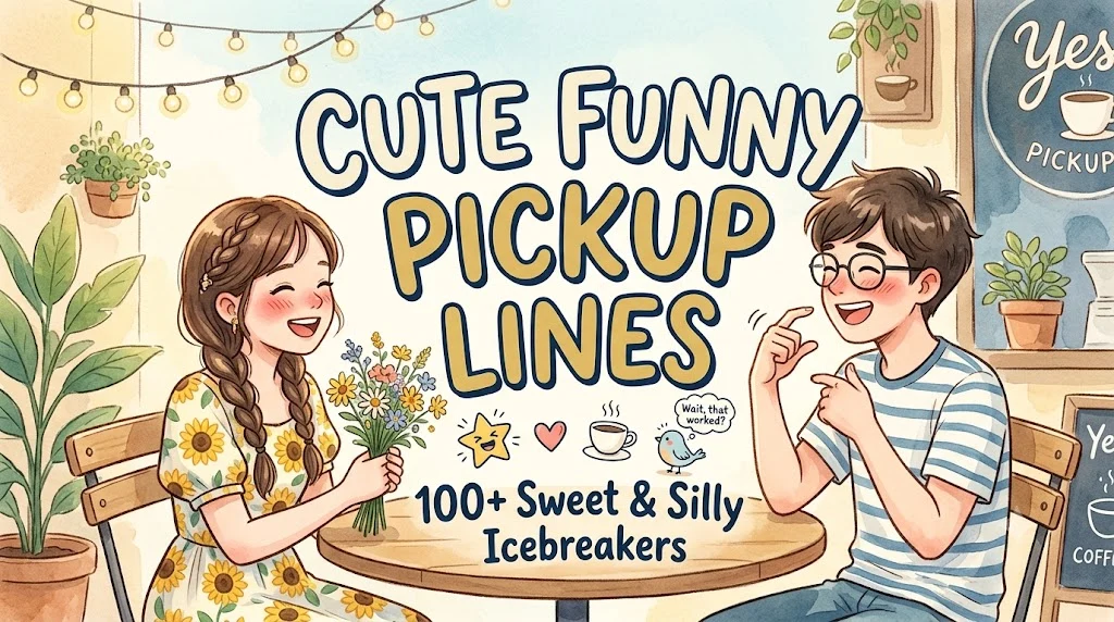 Cute Funny Pickup Lines