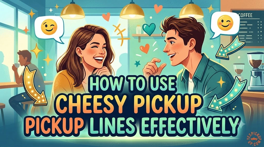 How to Use Cheesy Pickup Lines Effectively