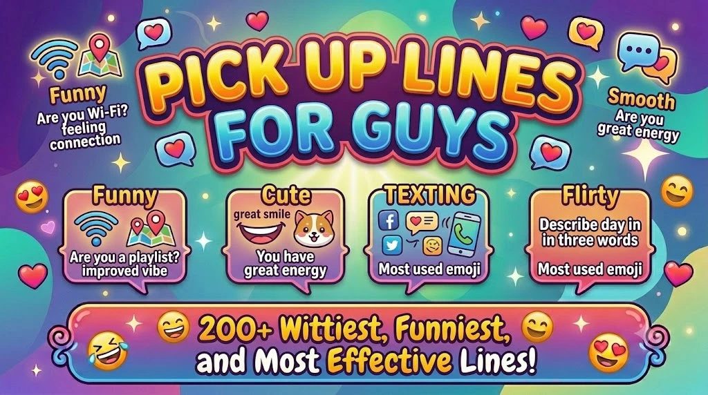 Pick Up Lines for Guys