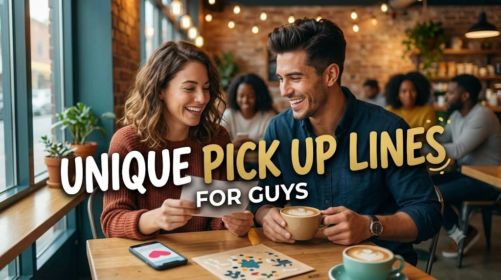 Unique Pick Up Lines for Guys