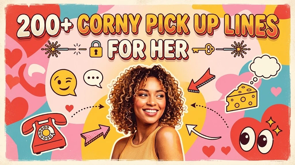 Corny Pick Up Lines for Her