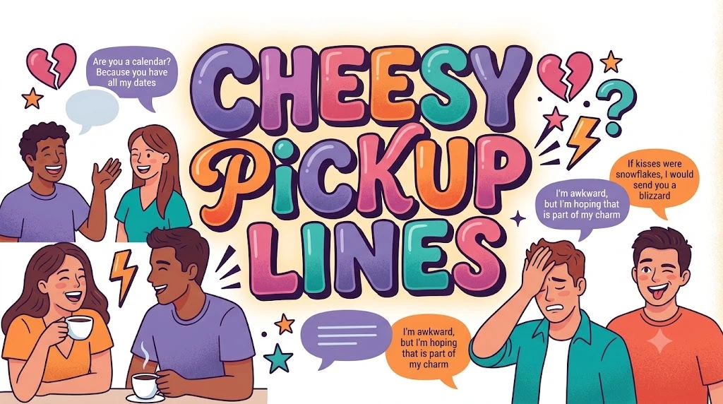 Cheesy and Playful Cringe Pickup Lines