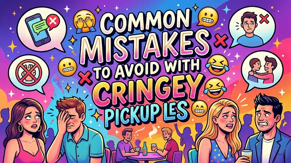 Common Mistakes to Avoid With Cringey Pickup Lines