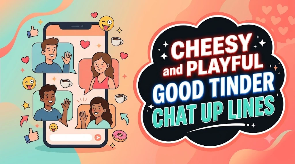 Cheesy and Playful Good Tinder Chat Up Lines