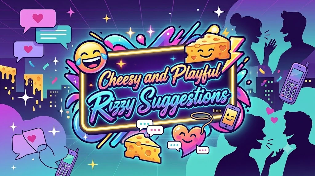 Cheesy and Playful Rizzy Suggestions