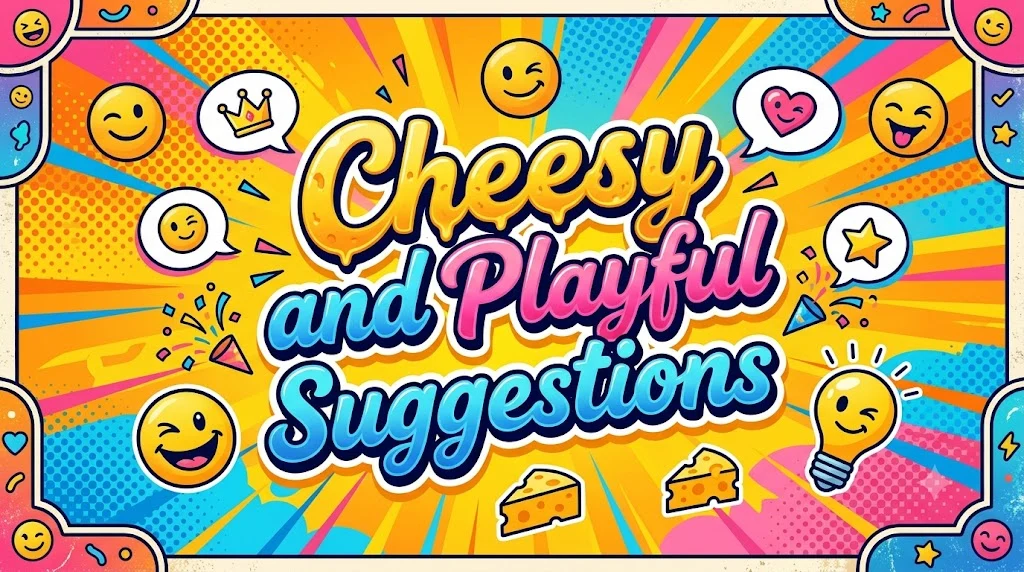 Cheesy and Playful Suggestions
