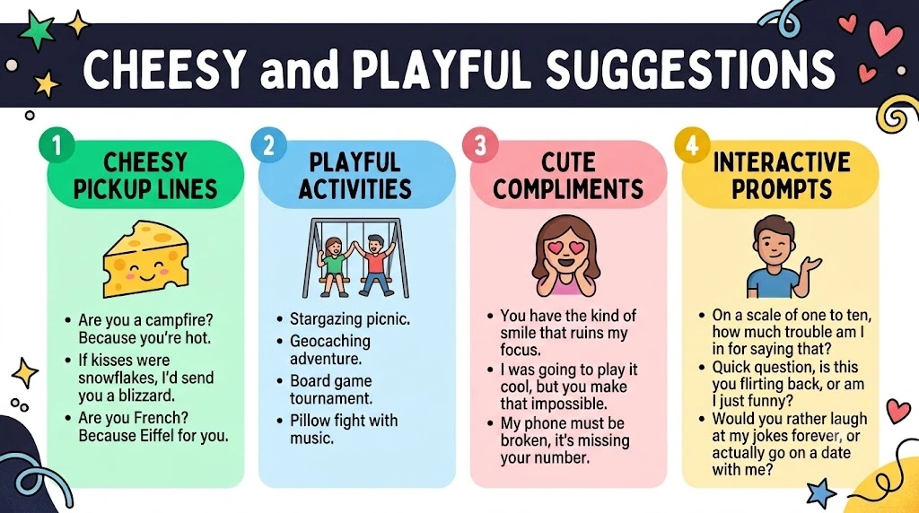Cheesy and Playful Suggestions