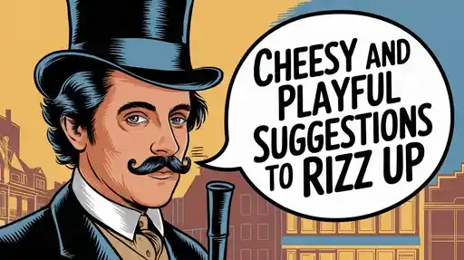 Cheesy and Playful Suggestions to Rizz Up