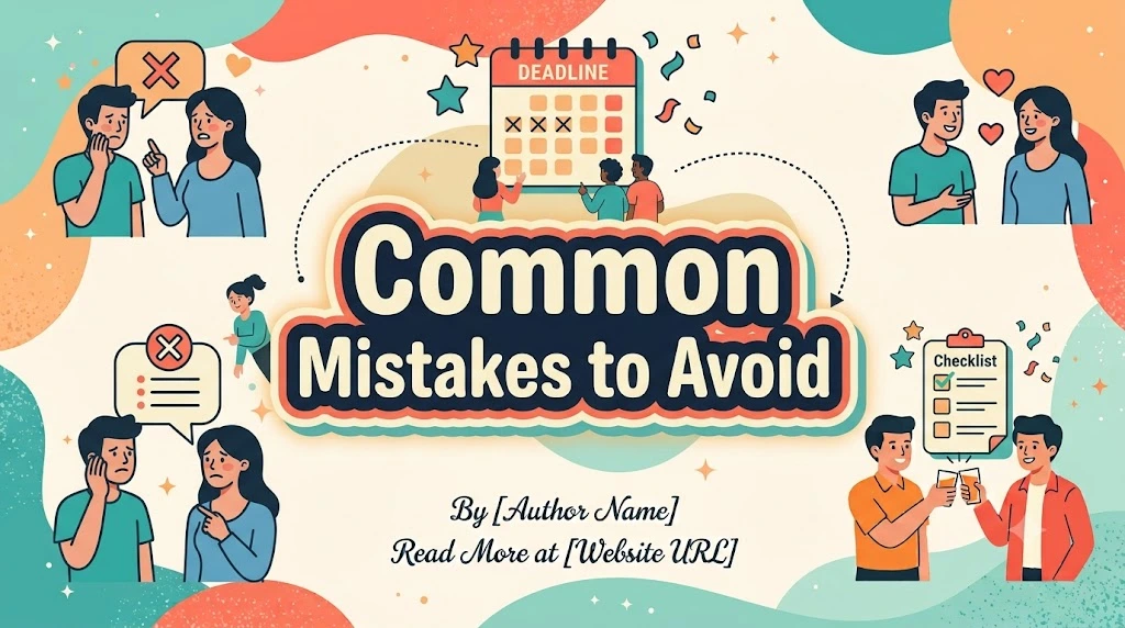 Common Mistakes to Avoid