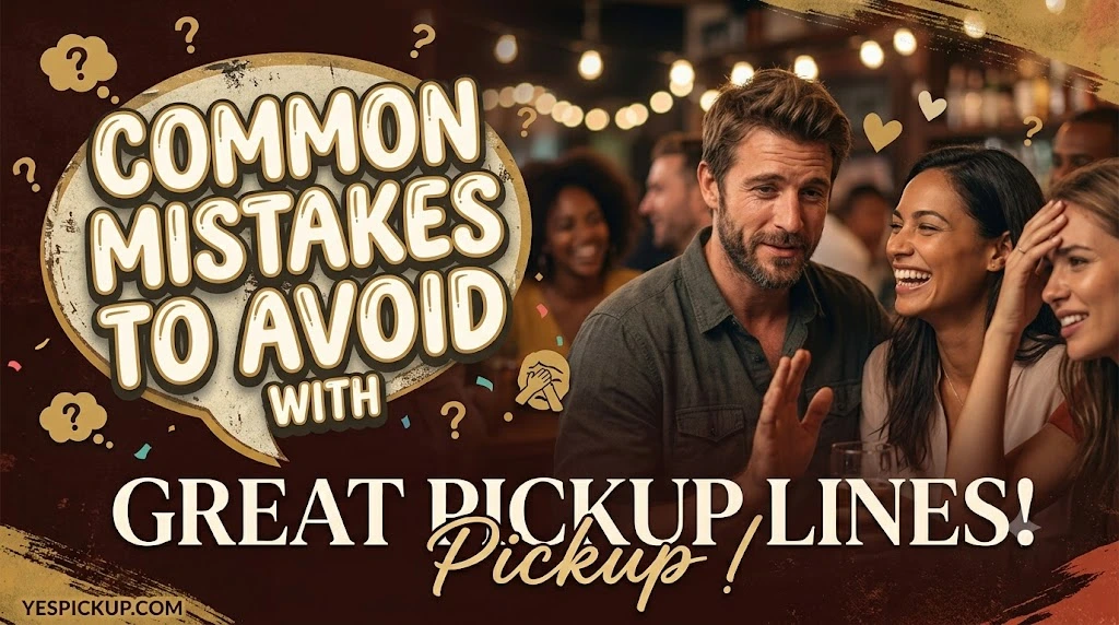 Common Mistakes to Avoid With Great Pickup Lines