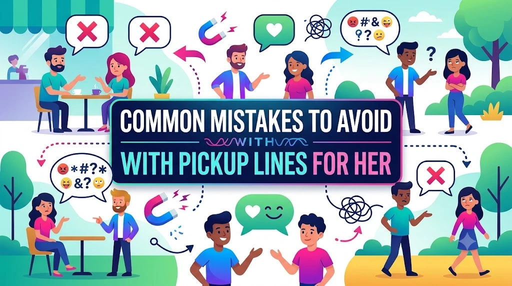 Common Mistakes to Avoid With Pickup Lines for Her