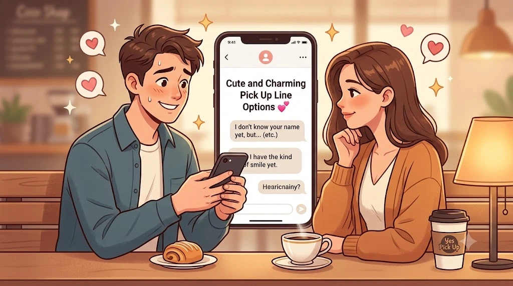 Cute and Charming Pick Up Line Options 💕