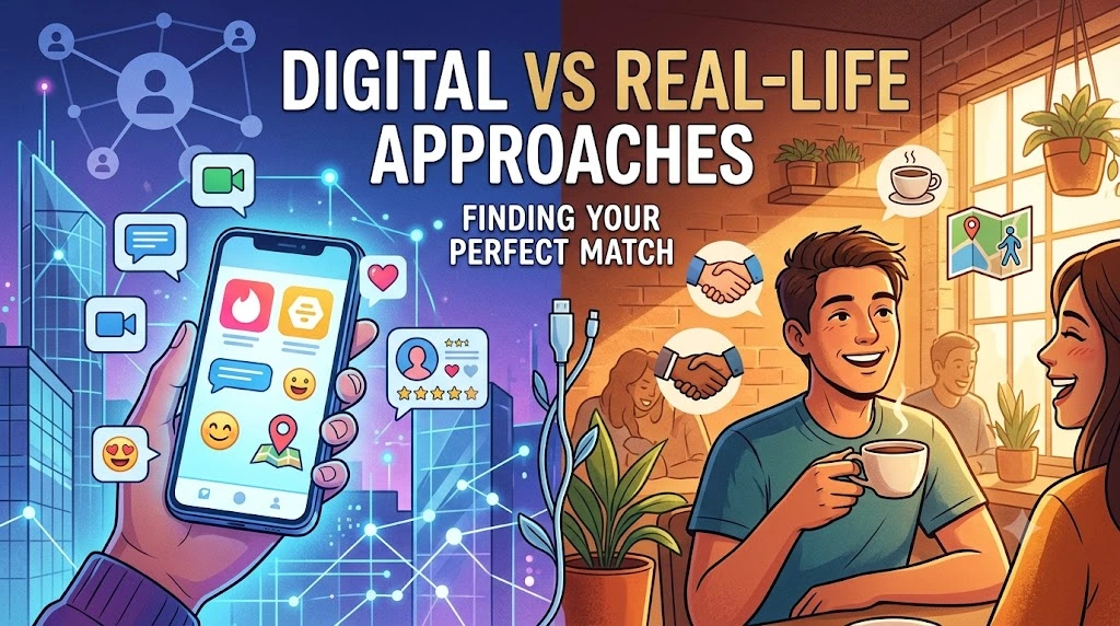 Digital vs Real-Life Approaches