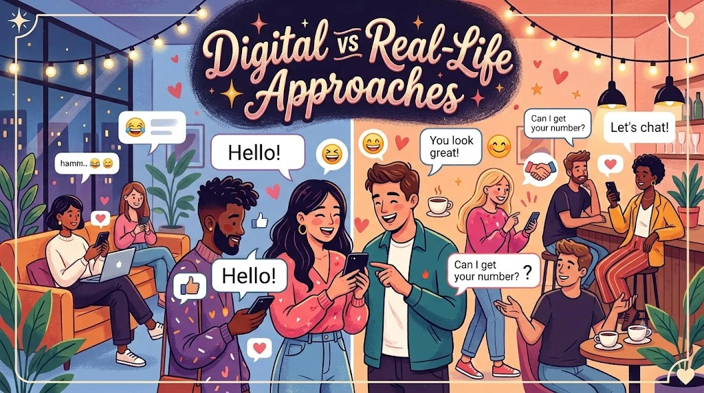 Digital vs Real-Life Approaches