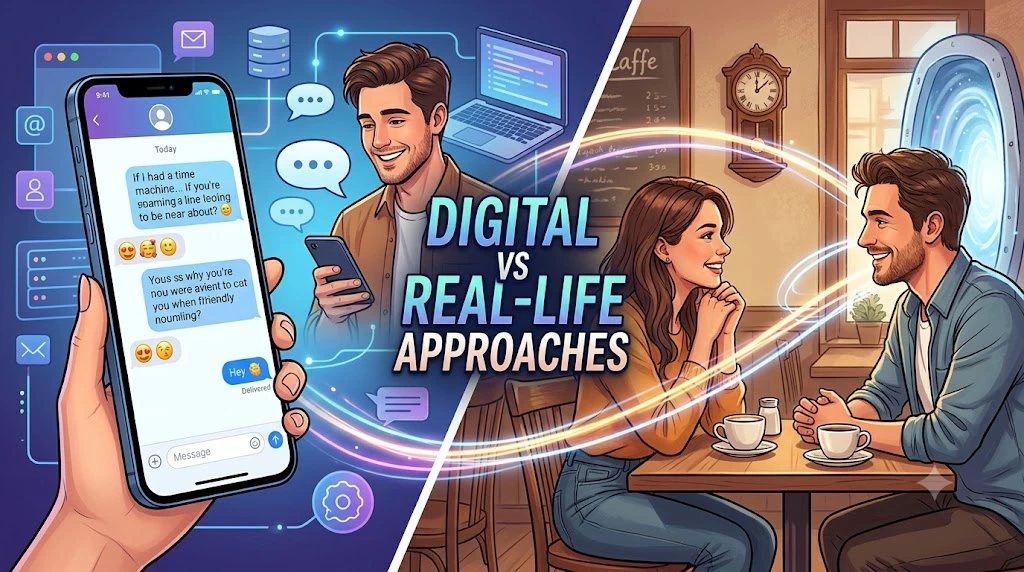 Digital vs Real-Life Approaches