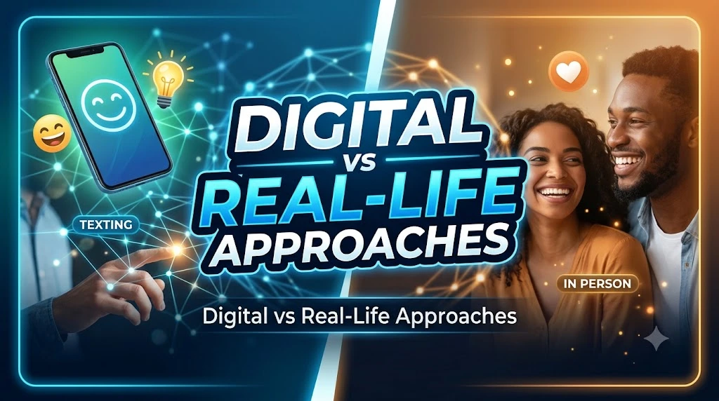 Digital vs Real-Life Approaches