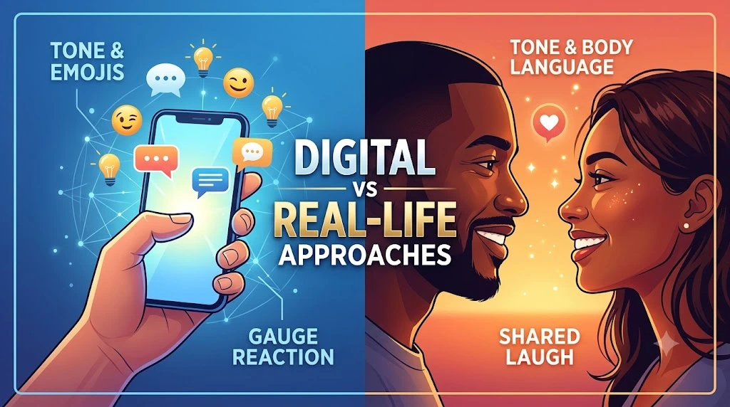Digital vs Real-Life Approaches