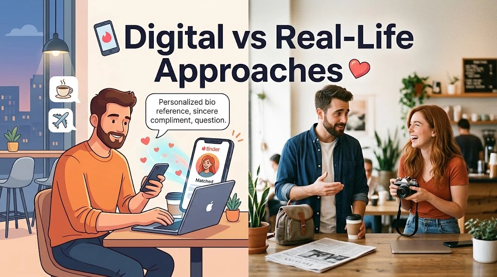 Digital vs Real-Life Approaches