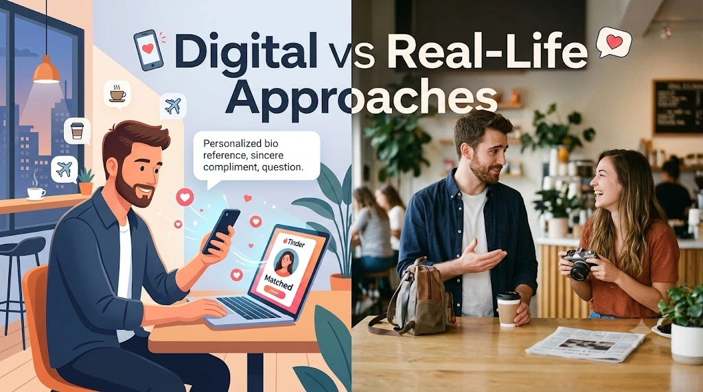 Digital vs Real-Life Approaches