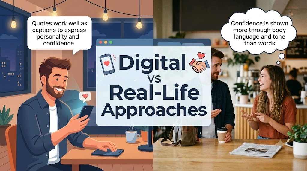Digital vs Real-Life Approaches