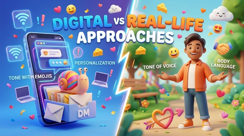 Digital vs Real-Life Approaches