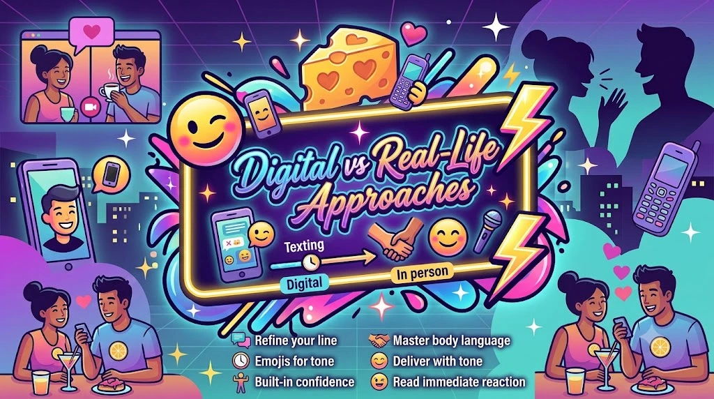Digital vs Real-Life Approaches