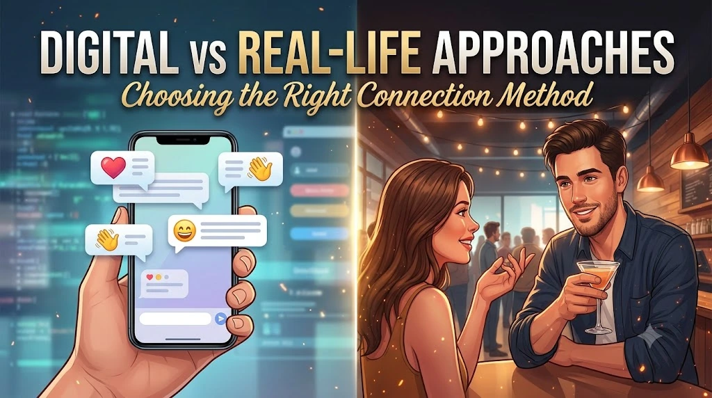 Digital vs Real-Life Approaches