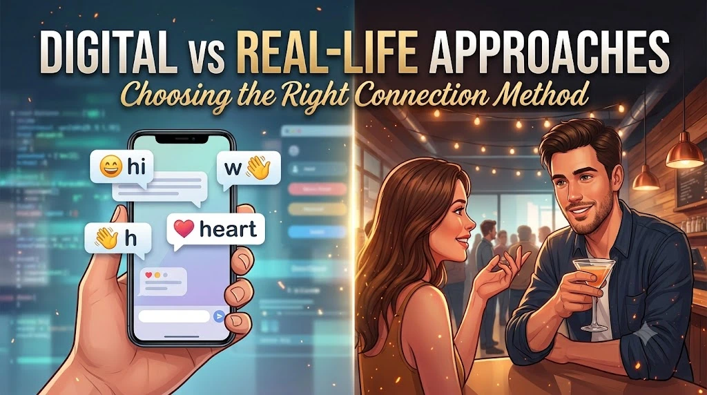 Digital vs Real-Life Approaches