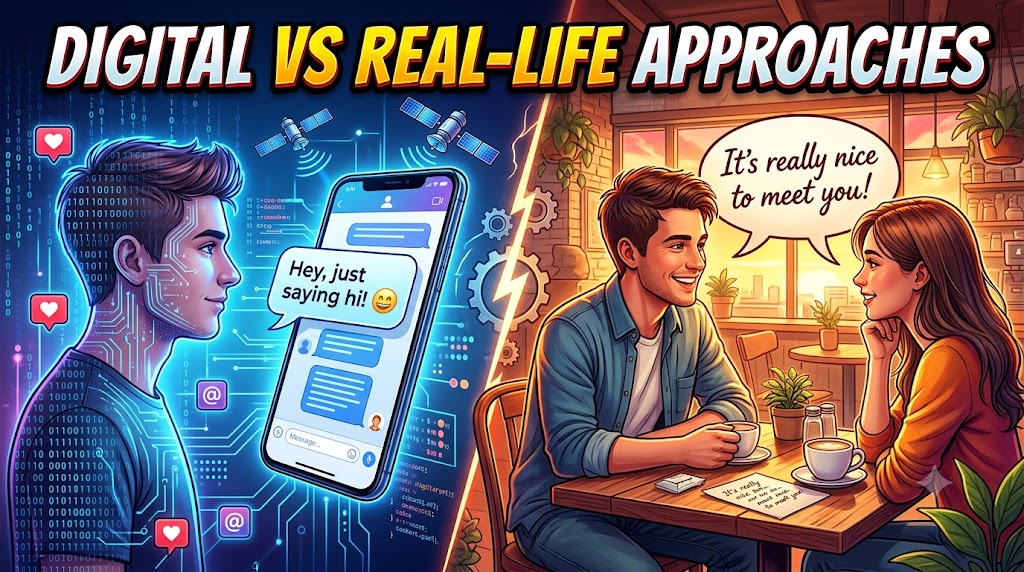 Digital vs Real-Life Approaches
