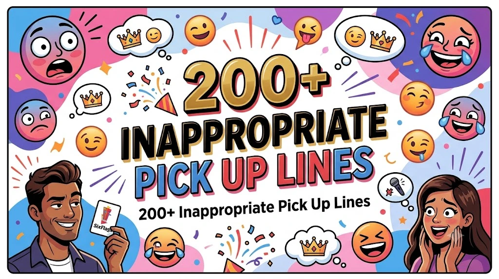Inappropriate Pick Up Lines