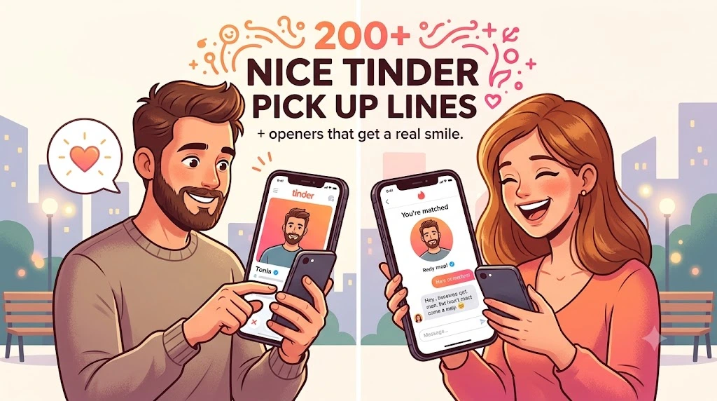 Nice Tinder Pick Up Lines