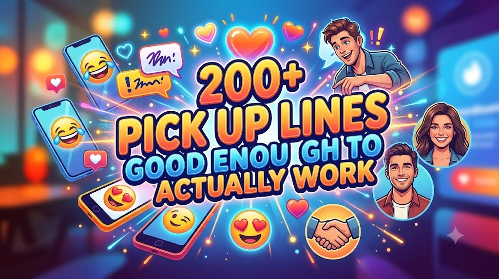200+ Pick Up Lines Good Enough to Actually Work