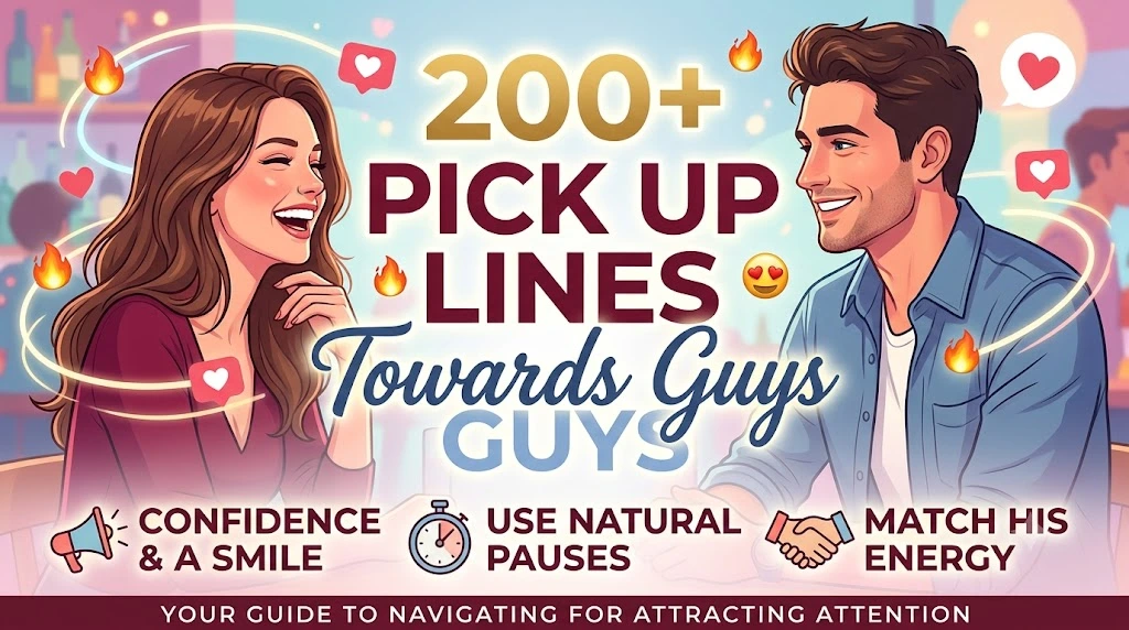 Pick Up Lines Towards Guys