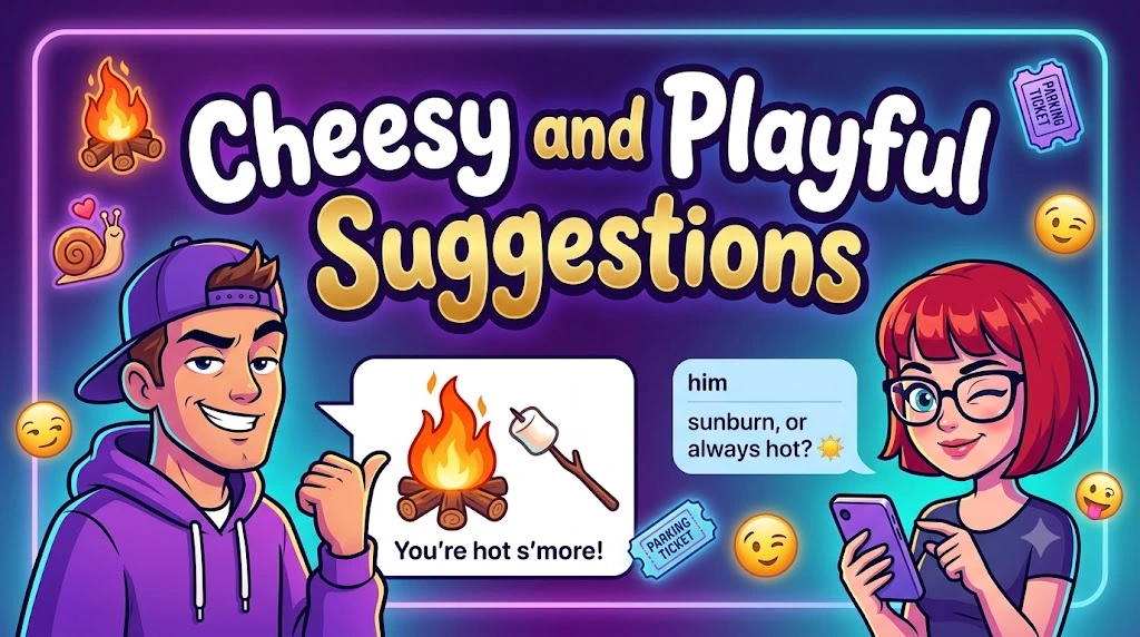 Cheesy and Playful Suggestions