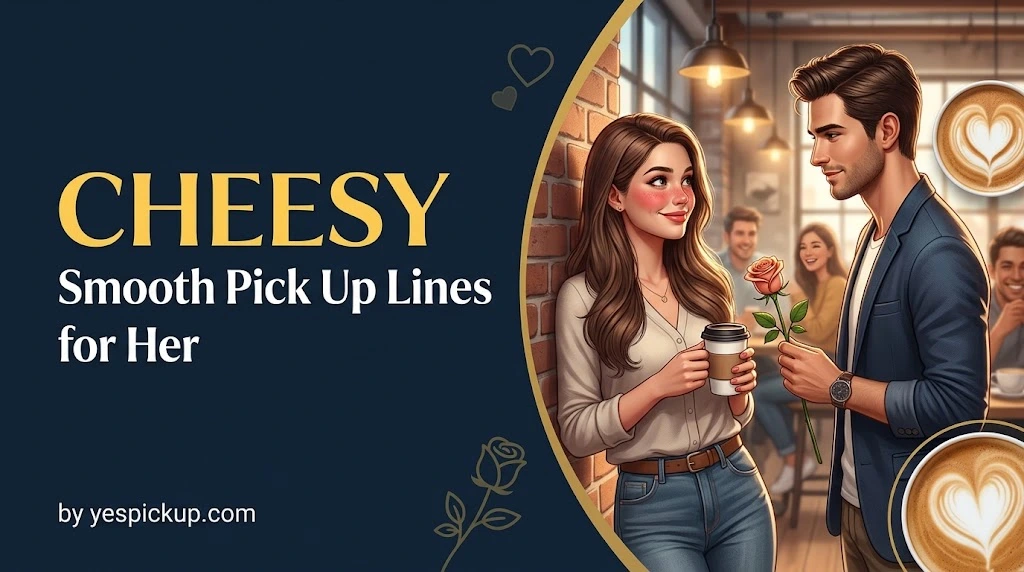 Cheesy Smooth Pick Up Lines for Her