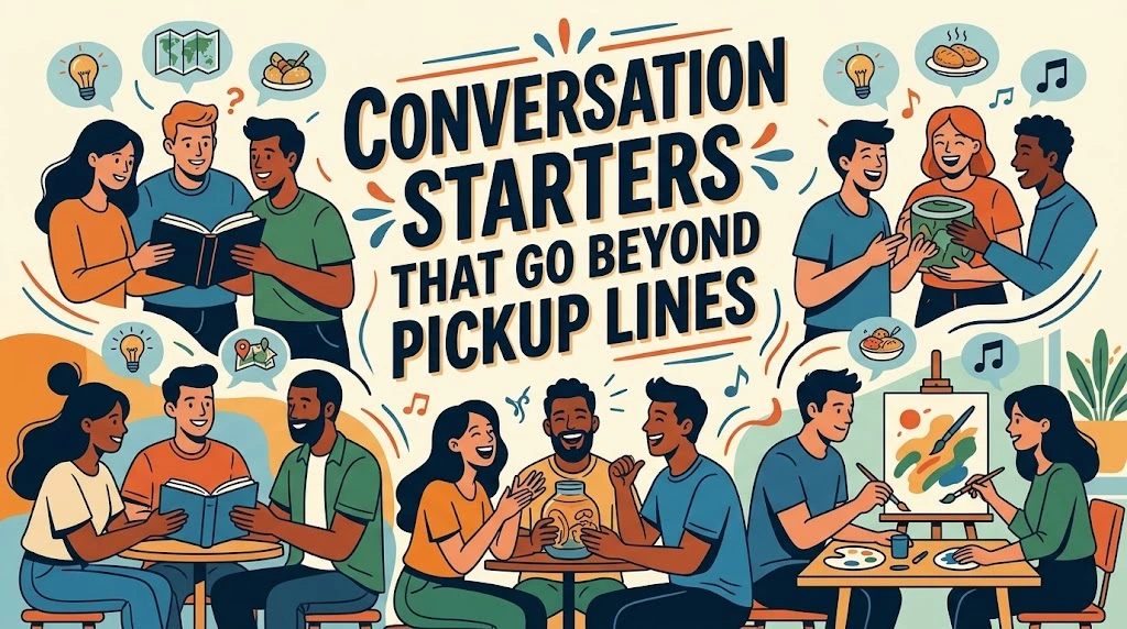 Conversation Starters That Go Beyond Pickup Lines