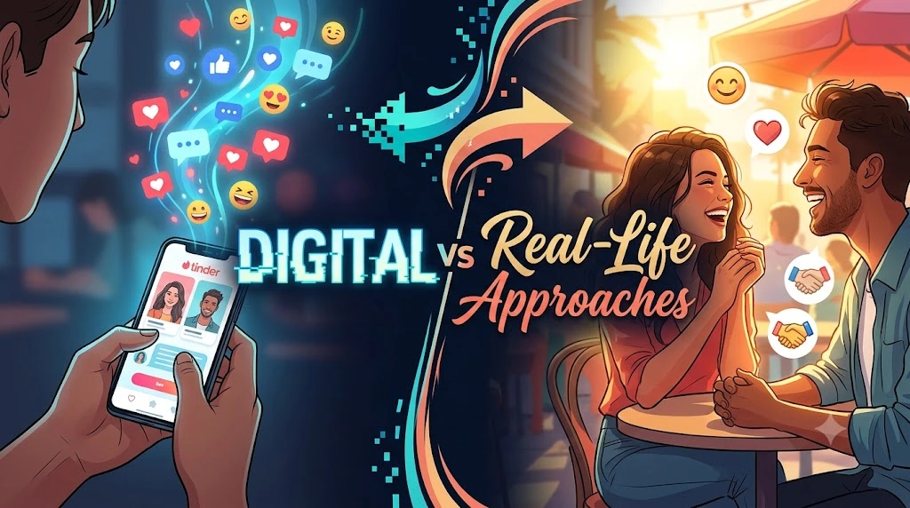 Digital vs Real-Life Approaches