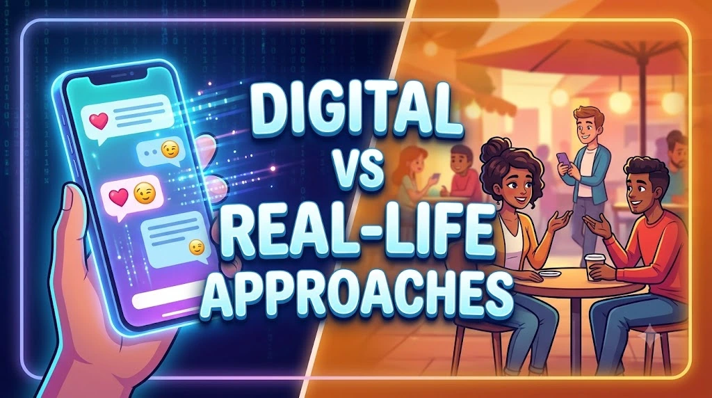 Digital vs Real-Life Approaches