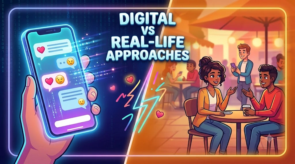 Digital vs Real-Life Approaches