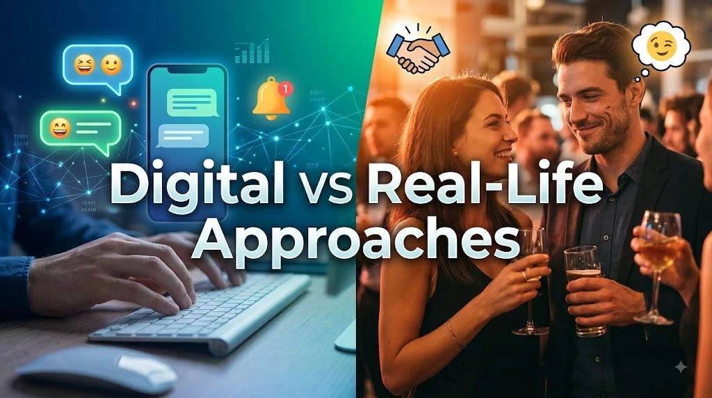 Digital vs Real-Life Approaches