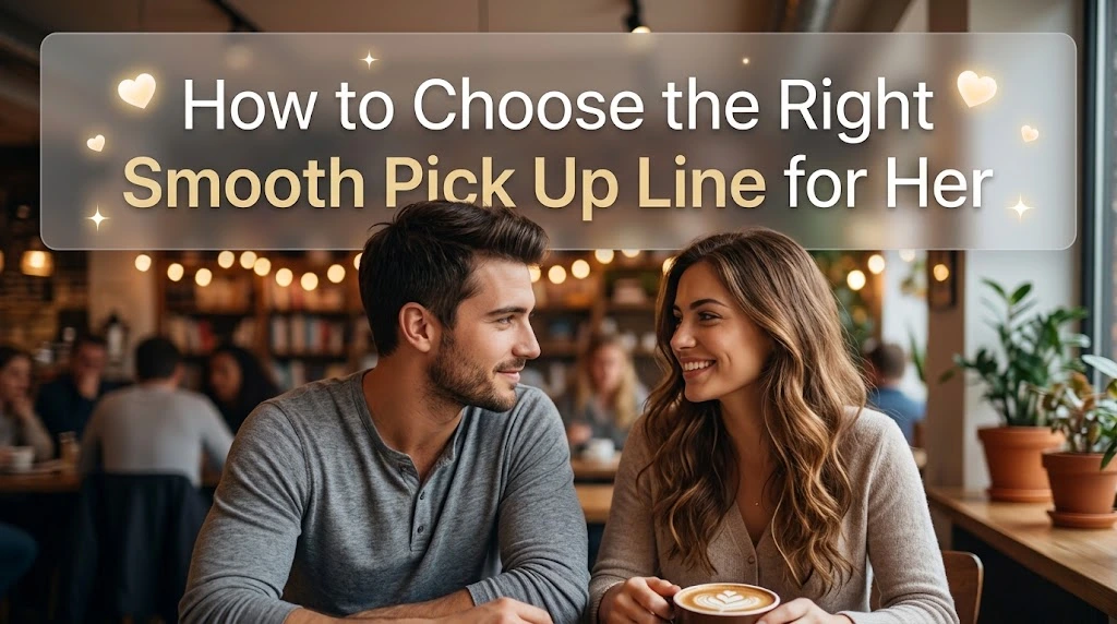 How to Choose the Right Smooth Pick Up Line for Her